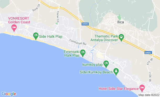 Hotel na mape