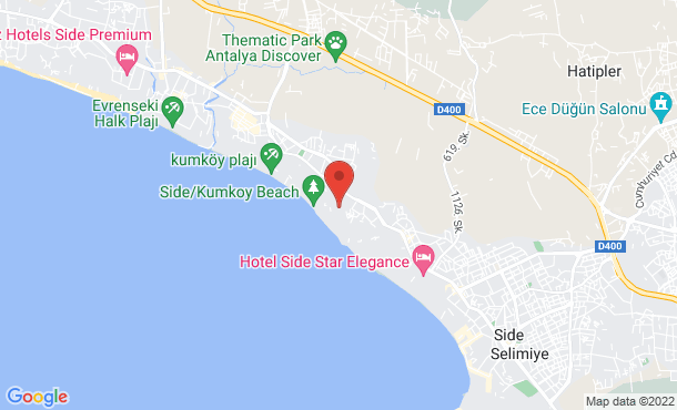 Hotel na mape