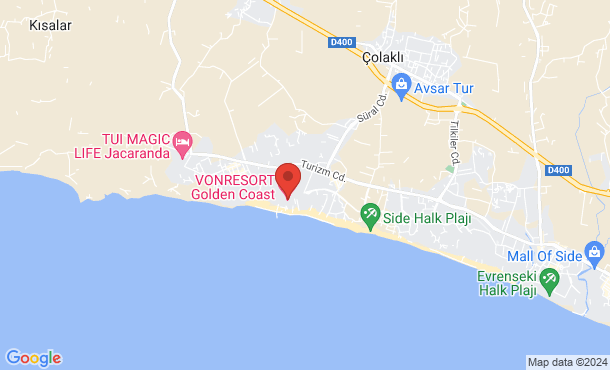 Hotel na mape