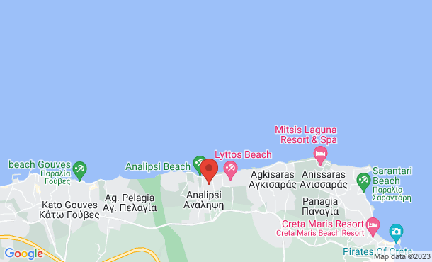 Hotel na mape