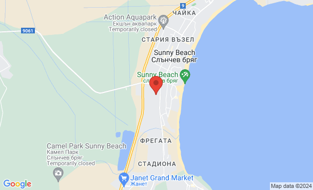 Hotel na mape