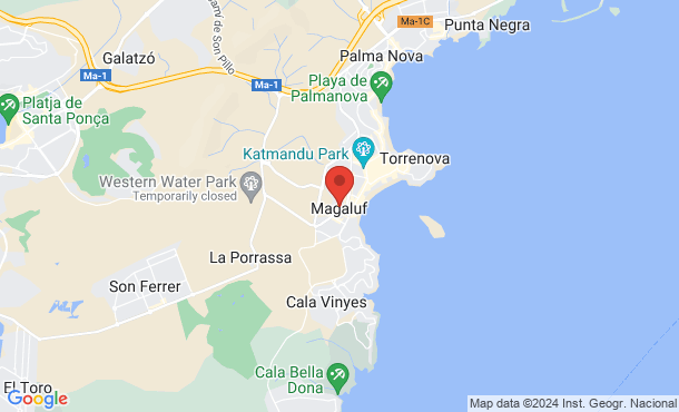 Hotel na mape