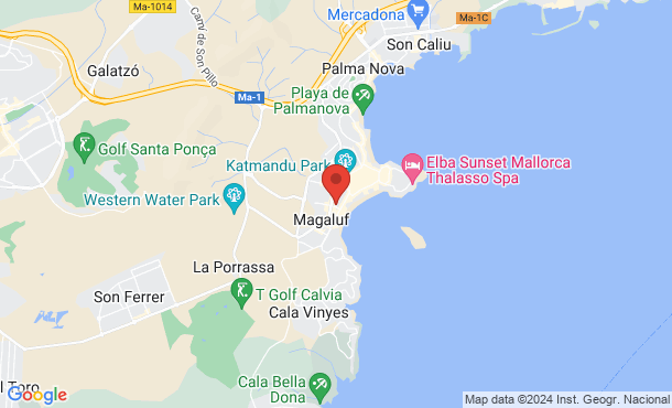 Hotel na mape