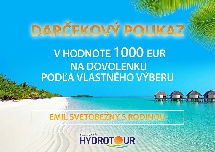 Darčekový poukaz Darčekový poukaz