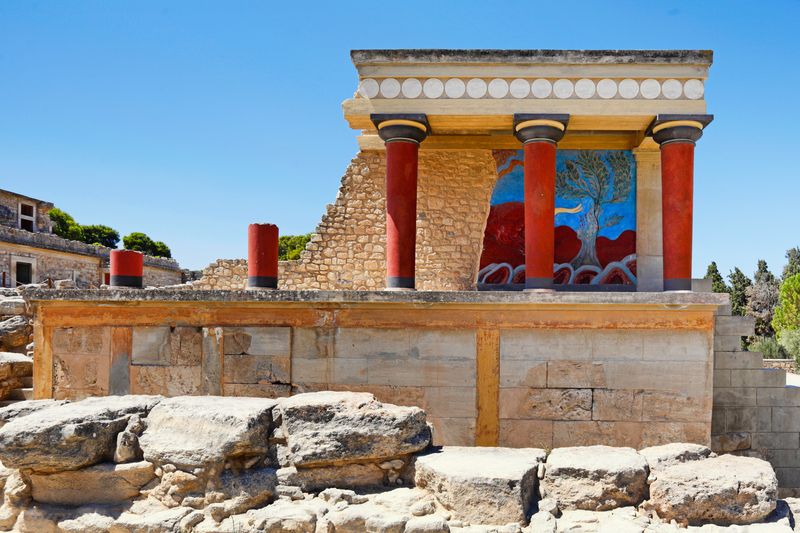 Palác Knossos na ostrove Kréta, Grécko - Dovolenka s CK Hydrotour