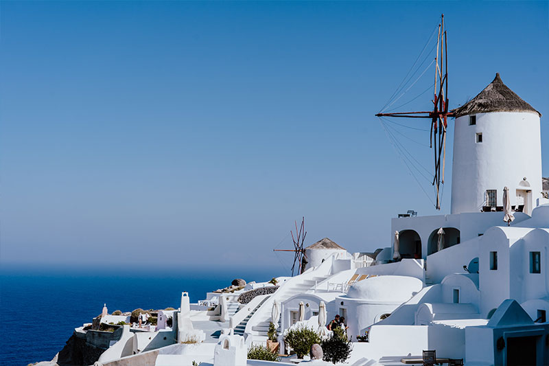 Santorini Grécko