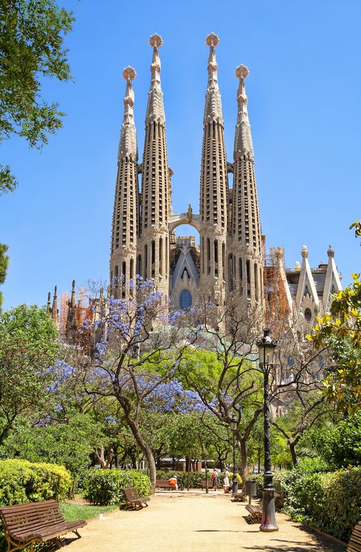 Sagrada Familia, Barcelona, Španielsko