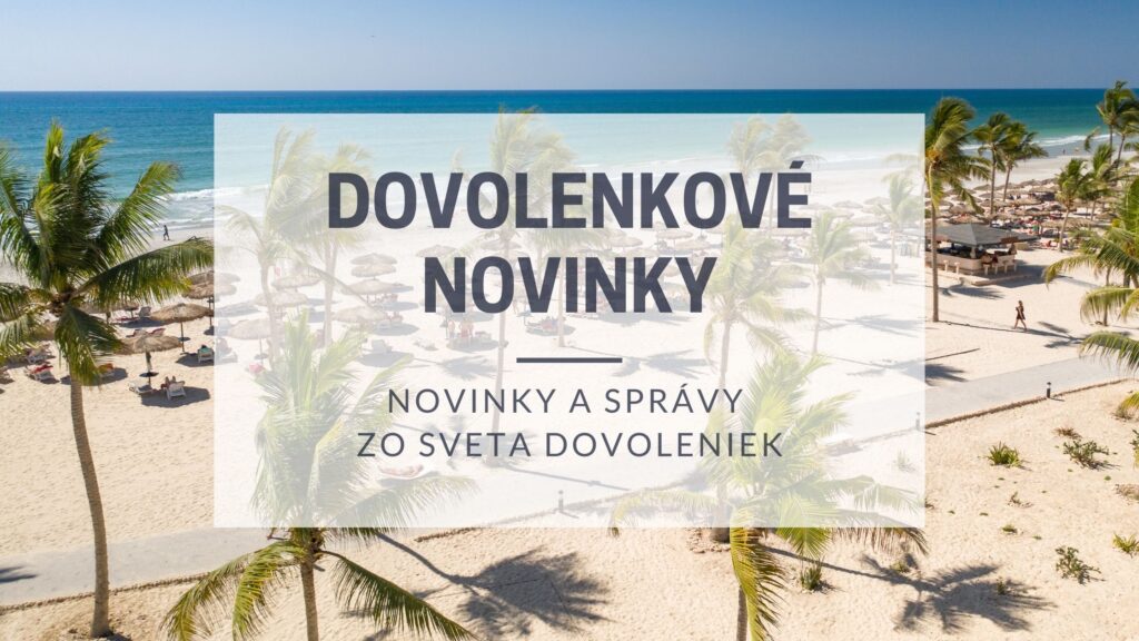 dovolenkové novinky