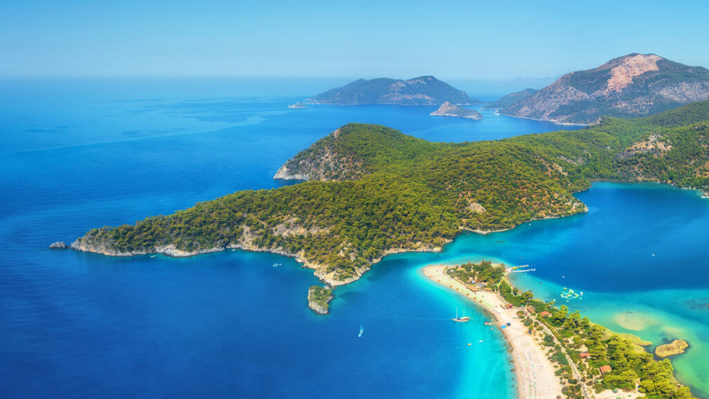 Pláž Oludeniz - Turecko, Dalaman