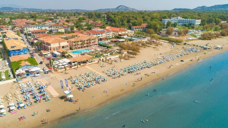 Pláž hotela Anastasia Beach - Zakynthos, Grécko