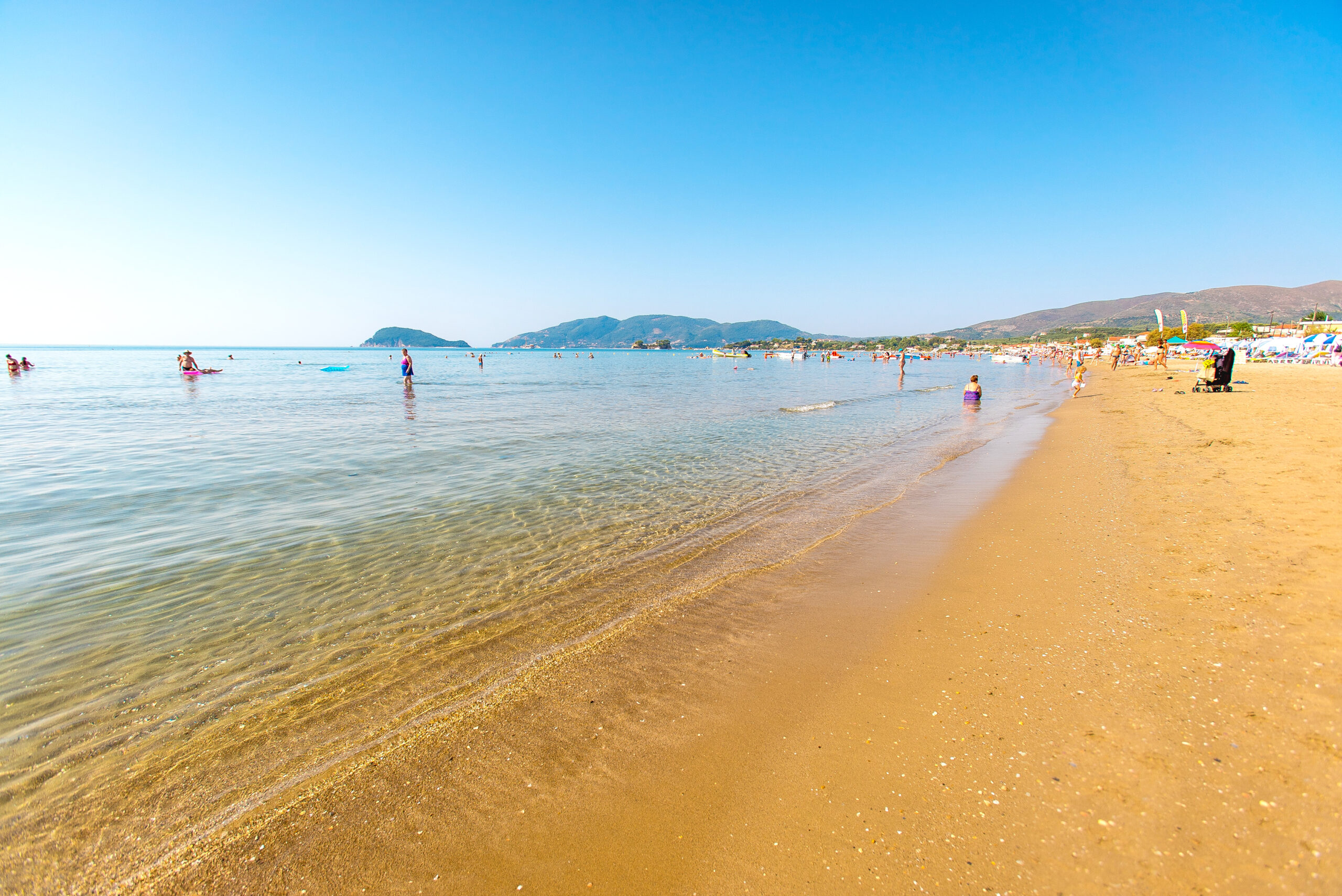 Pláž Laganas na ostrove Zakynthos - Dovolenka s CK Hydrotour