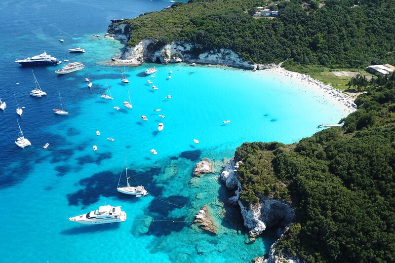 Antipaxos, Korfu, Grécko