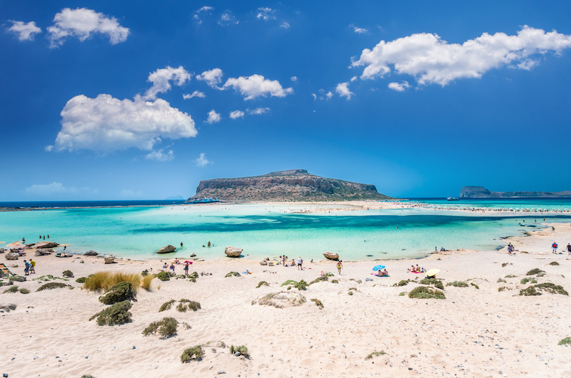 Kréta – lagúna Balos