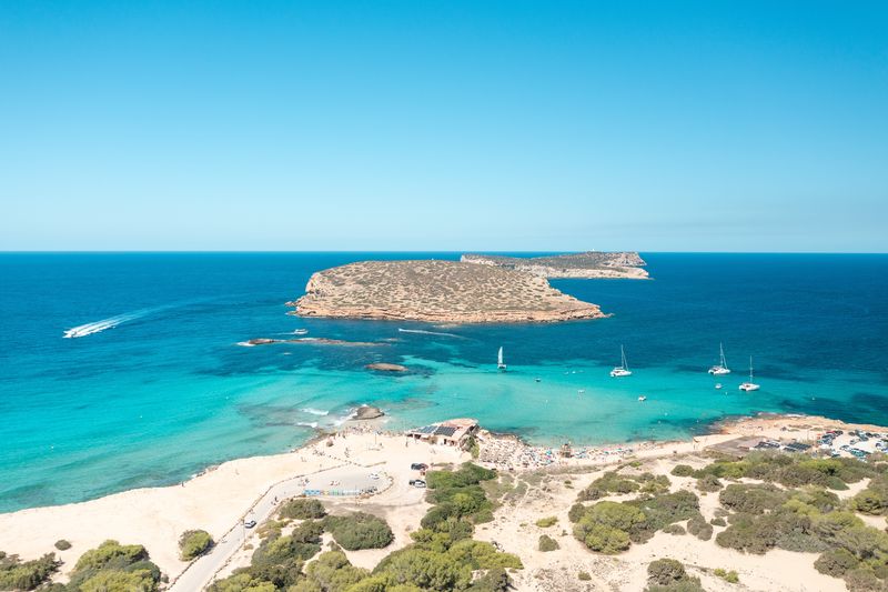 Ibiza - Pláž Cala Conte