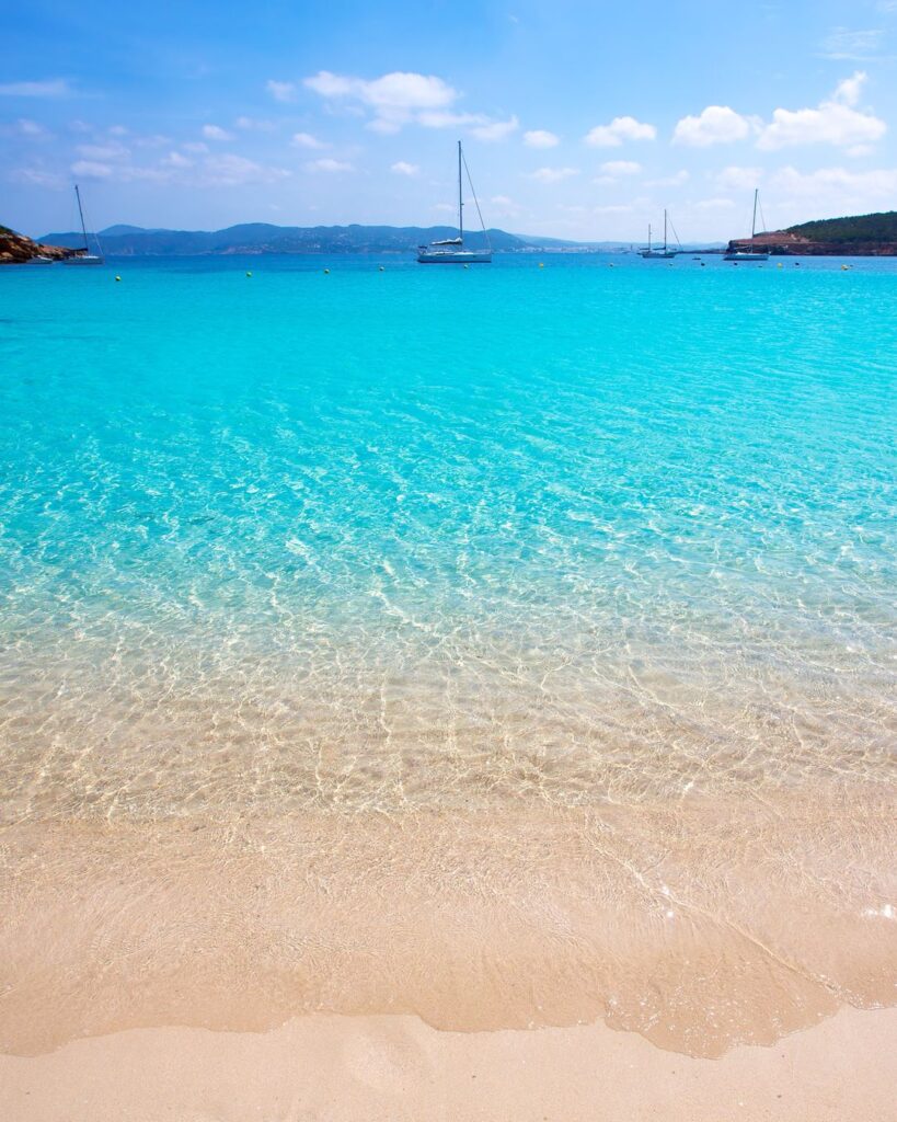 Pláž Cala Bassa - Španielsko, Ibiza