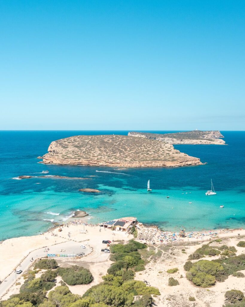 Pláž Cala Comte - Španielsko, Ibiza