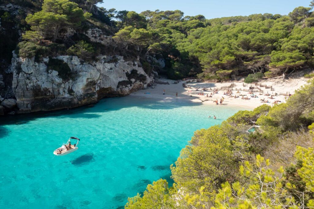 Európsky Karibik na Menorke - Cala Macarella