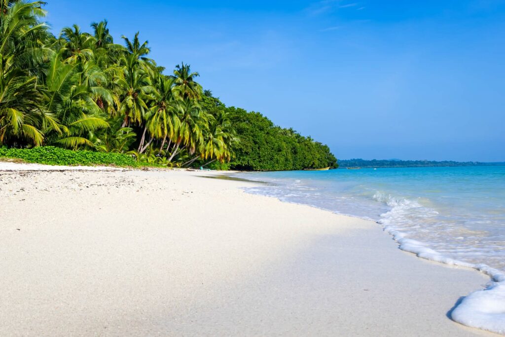 Radhanagar Beach – najkrajšia pláž Andamanských ostrovov